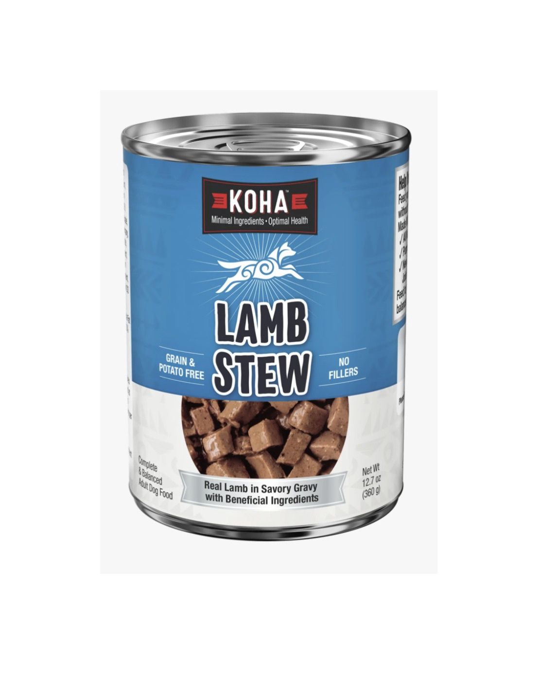 Koha Minimal Ingredient Wet Dog Food - Lamb Stew