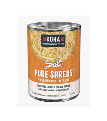 Koha Pure Shreds Wet Dog Food - Chicken