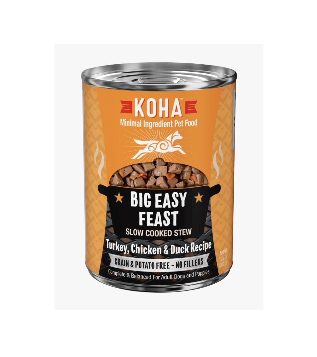 Koha Slow Cooked Stew Wet Dog Food - Big Easy Feast