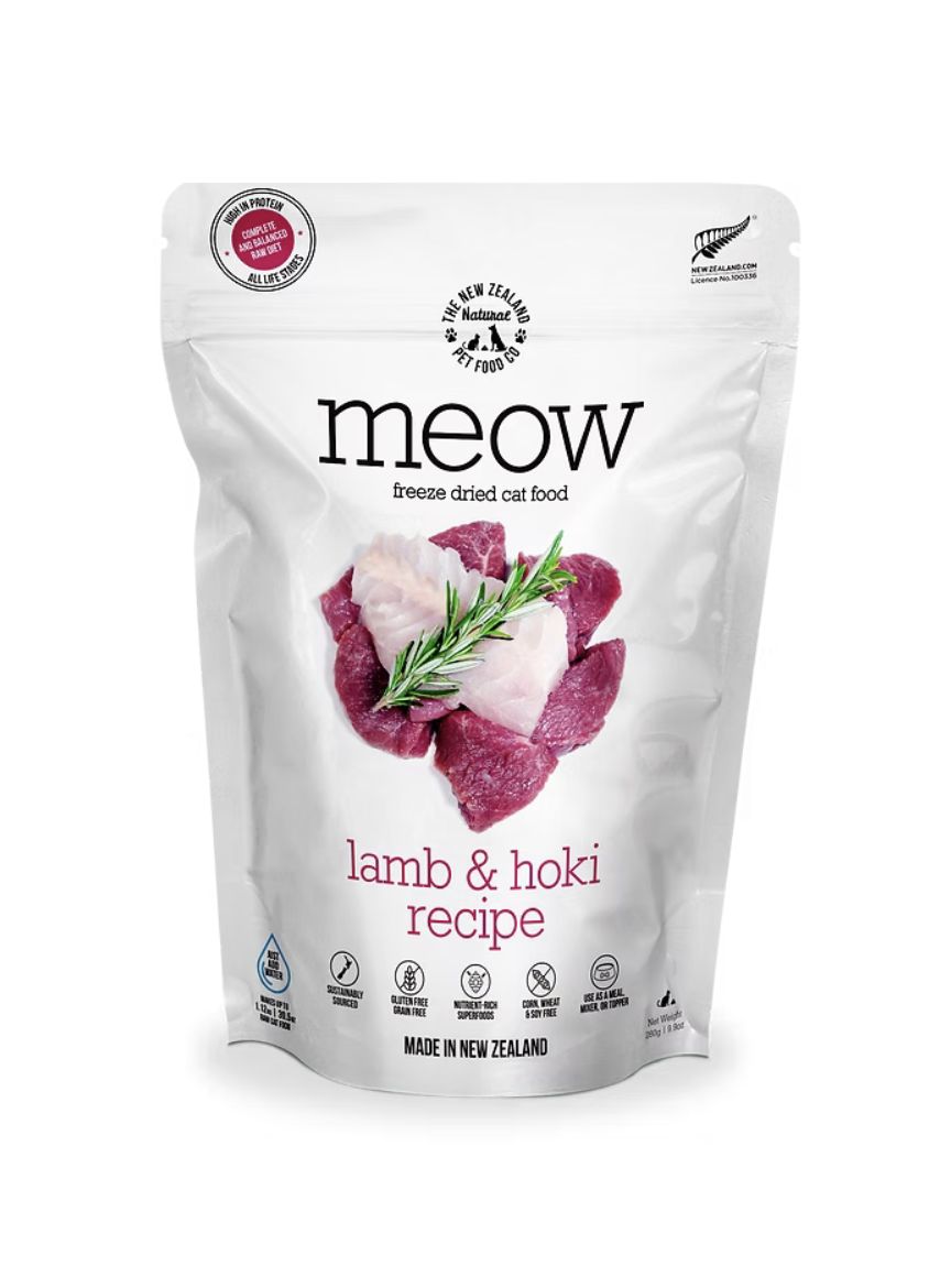 The New Zealand Pet Food Company Freeze Dried Cat Food - Lamb &amp; Hoki, Size: 1.76oz