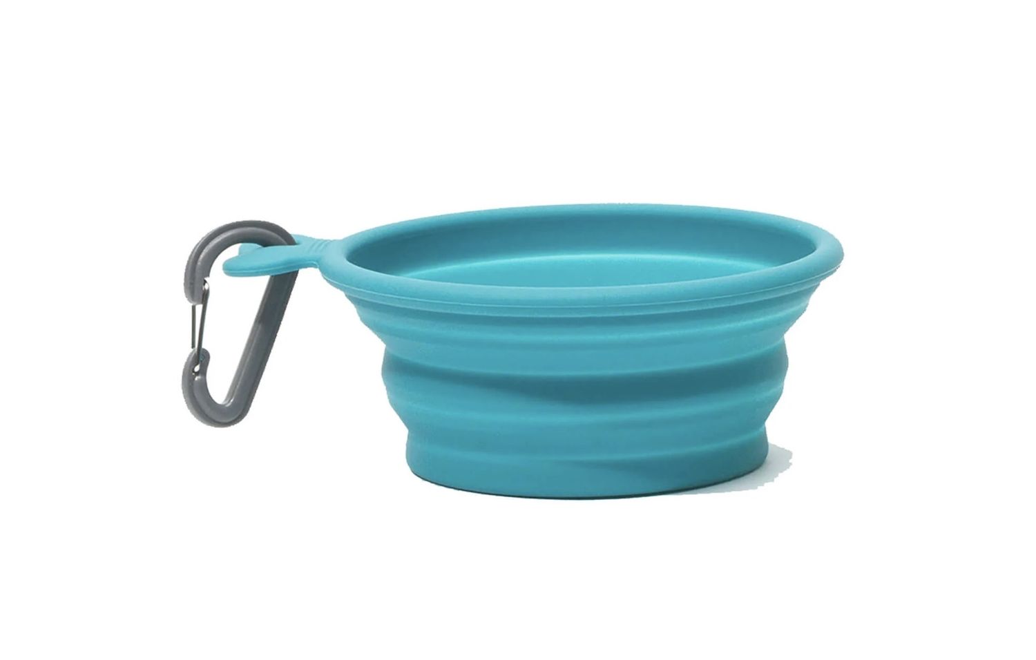 Messy Mutts Silicone Collapsable Water Bowl, Colour: Blue, Size: 1.75cup