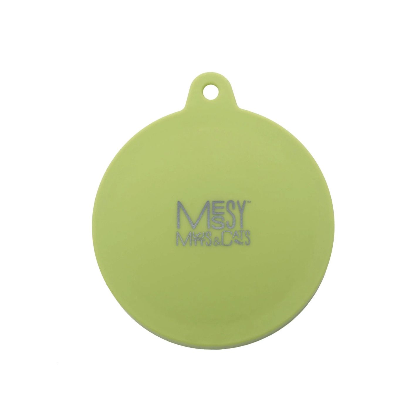Messy Mutts Universal Silicone Dog &amp; Cat Food Can Cover, Colour: Green