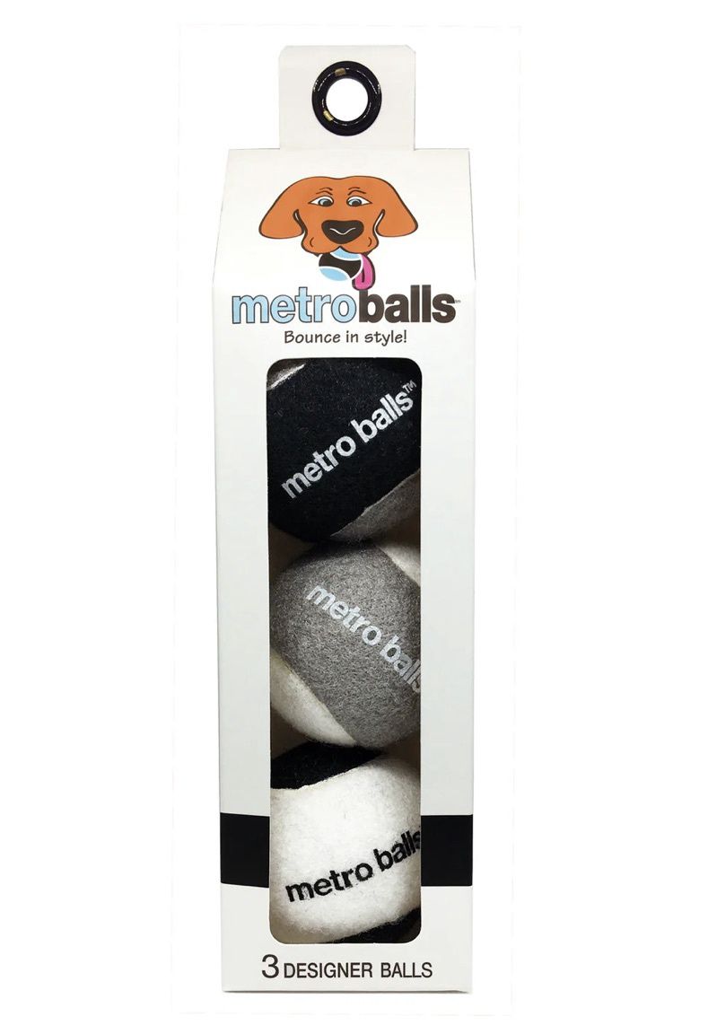 Metro Paws Metro Balls, Colour: Black
