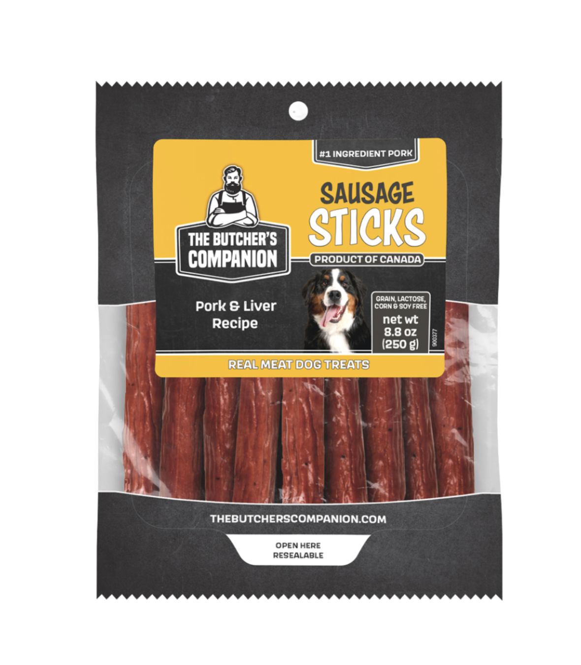 The Butcher's Companion Treats - Pork &amp; Liver Sticks