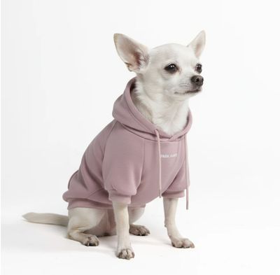 Spark Paws Essential Dog Hoodie - Purple Taupe