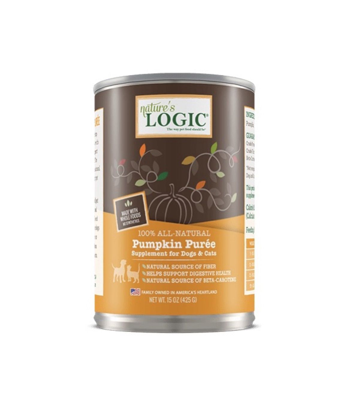 Nature's Logic Pumpkin Puree