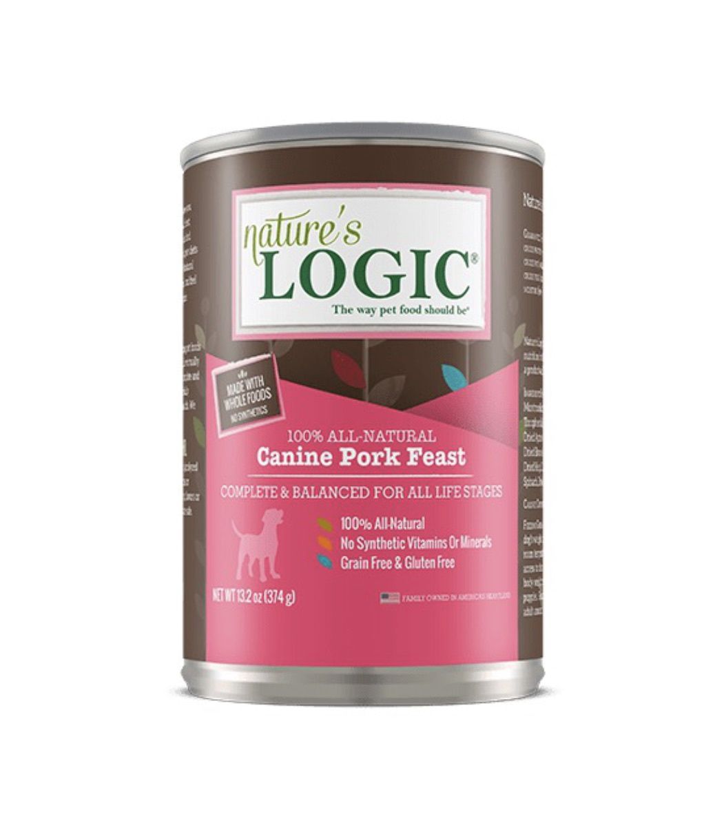 Nature's Logic Wet Dog Food - Pork