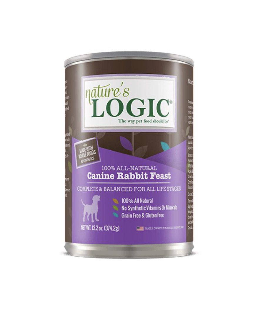 Nature's Logic Wet Dog Food - Rabbit