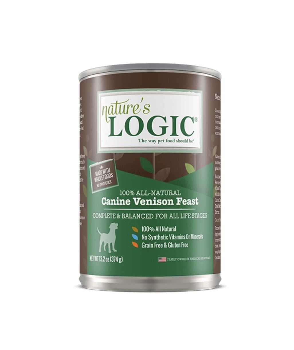Nature's Logic Wet Dog Food - Venison