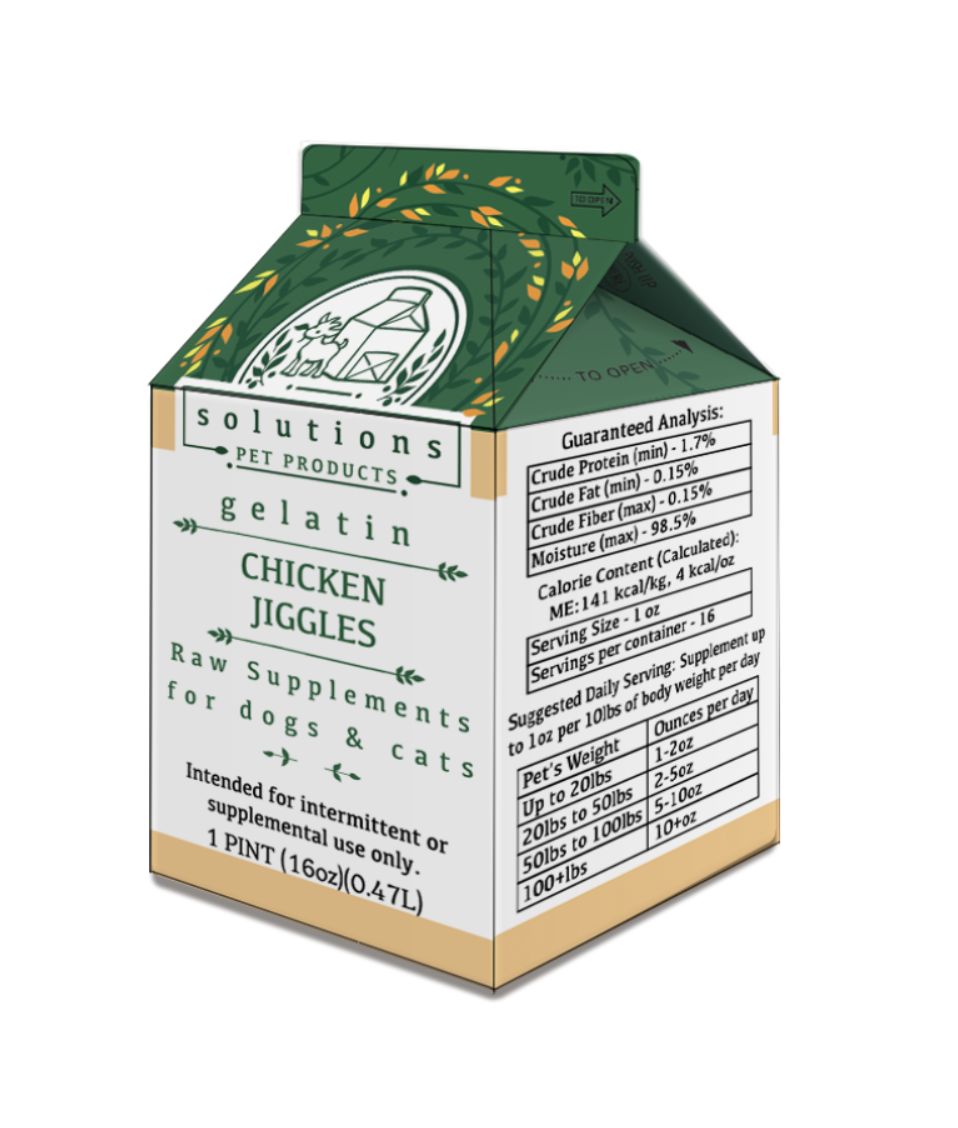 Solutions Jiggles - Chicken, Size: 16oz