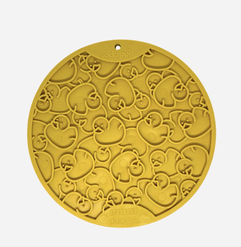 Sodapup eMat w/ Suction Cups - Yellow Duckies