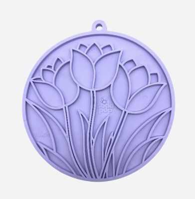 Sodapup eMat w/ Suction Cups - Tulips