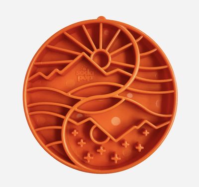 Sodapup eBowl Shallow Slow Feeder - Ying Yang