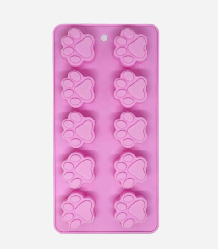 Sodapup Dog Treat Silicone Mold - Paw Prints