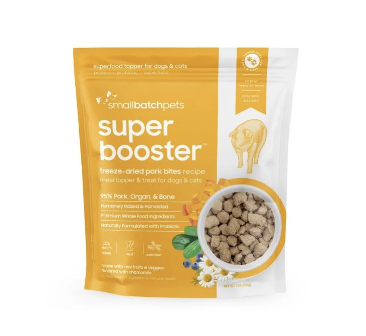 Small Batch Super Booster Freeze Dried Pork Bites