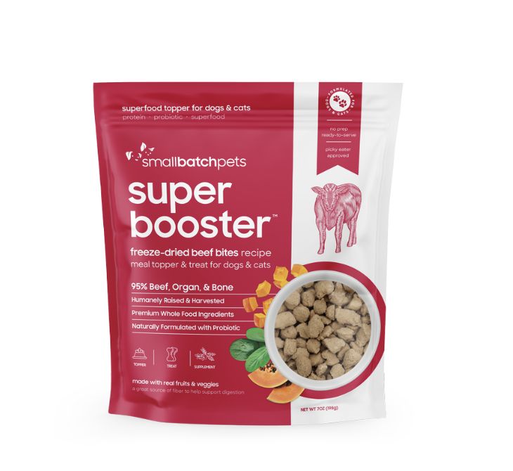 Small Batch Super Booster Freeze Dried Beef Bites