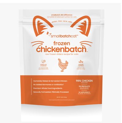Small Batch Frozen Raw Cat Food - Chicken