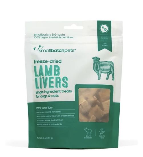 Small Batch Freeze Dried Treats - Lamb Liver