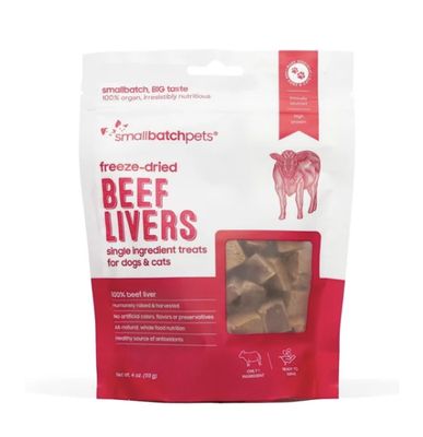 Small Batch Freeze Dried Treats - Beef Liver