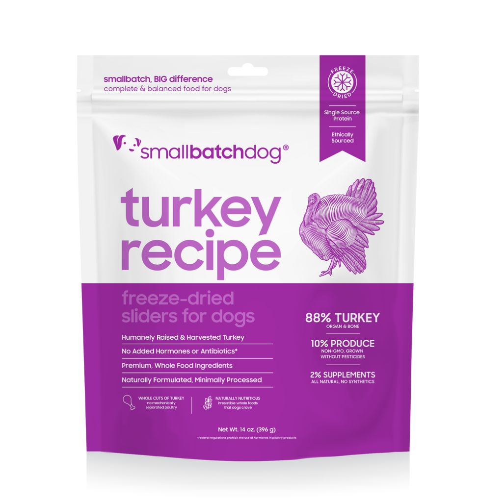 Small Batch Freeze Dried Dog Food - Turkey
