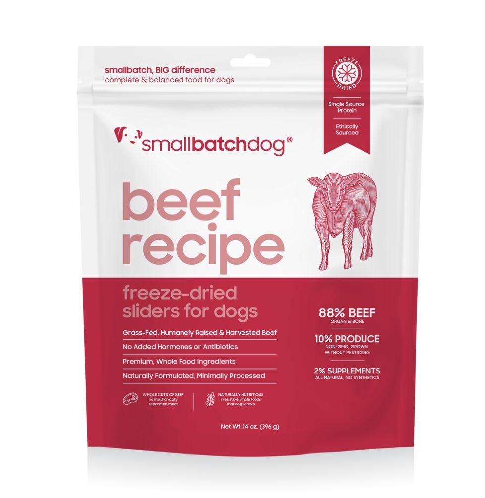 Small Batch Freeze Dried Dog Food - Beef