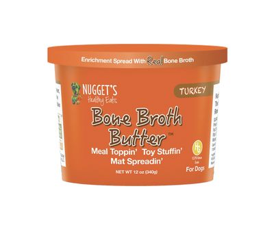 Nugget's Healthy Eats Bone Broth Butter - Turkey