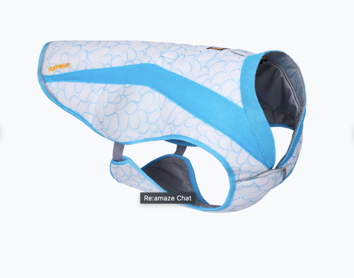 Ruffwear Swamp Cooler - Biolumin Blue, Size: XXS