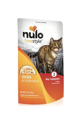 Nulo Freestyle Wet Cat Food Topper - Chicken in Broth