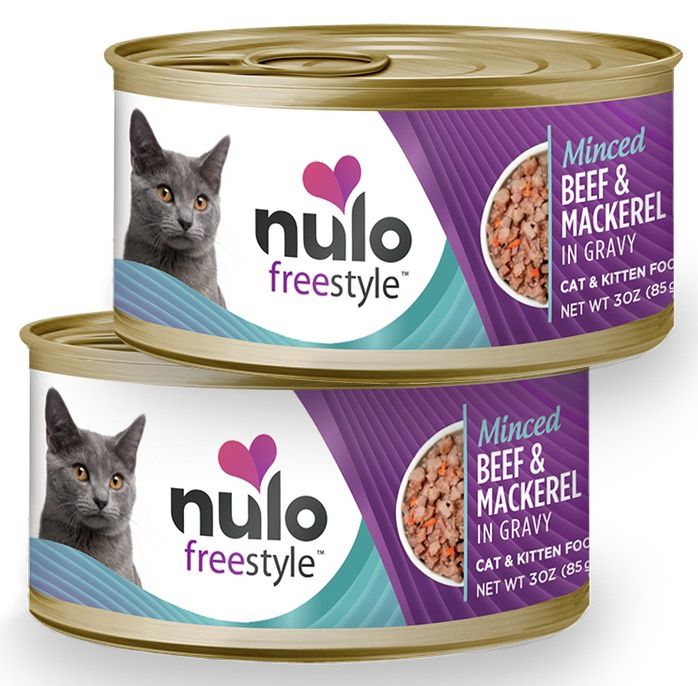 Nulo Freestyle Wet Cat Food - Minced Beef &amp; Mackerel