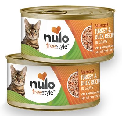 Nulo Freestyle Wet Cat Food - Minced Turkey &amp; Duck