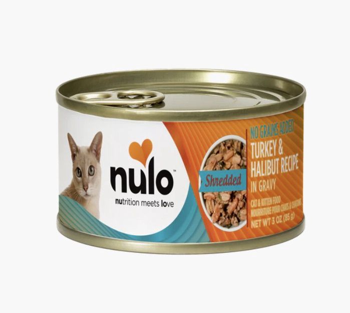 Nulo Freestyle Wet Cat Food - Shredded Turkey &amp; Halibut