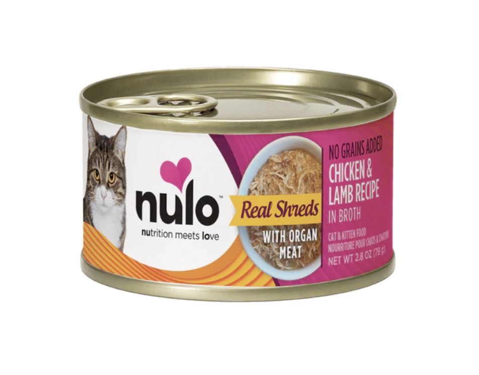 Nulo Freestyle Wet Cat Food - Shredded Chicken &amp; Lamb w/ Organ Meats