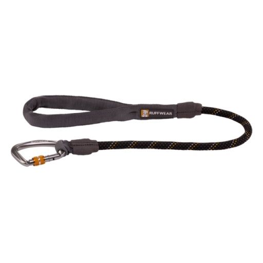 Ruffwear Knot-A-Long Leash - Obsidian Black, Colour: obsidian black