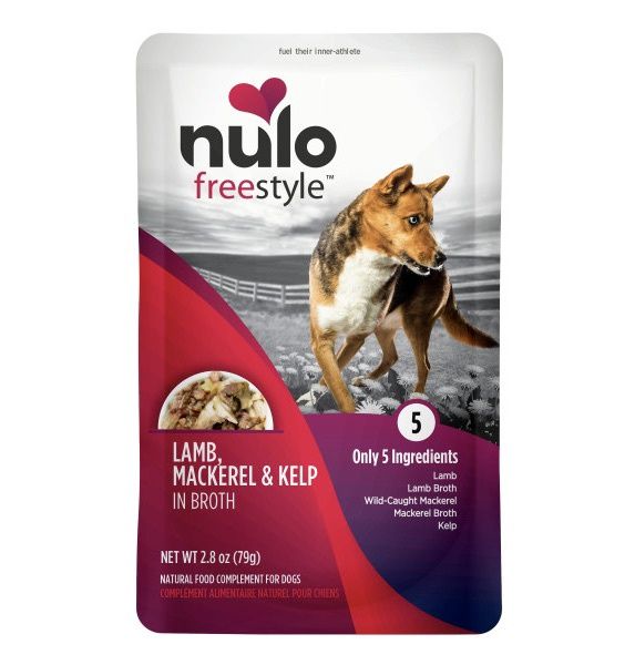 Nulo Freestyle Wet Dog Food Topper - Lamb, Mackerel, &amp; Kelp in Broth