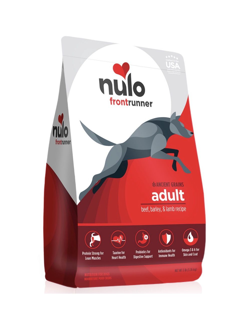 Nulo Frontrunner Dry Dog Food - Beef, Barley &amp; Lamb