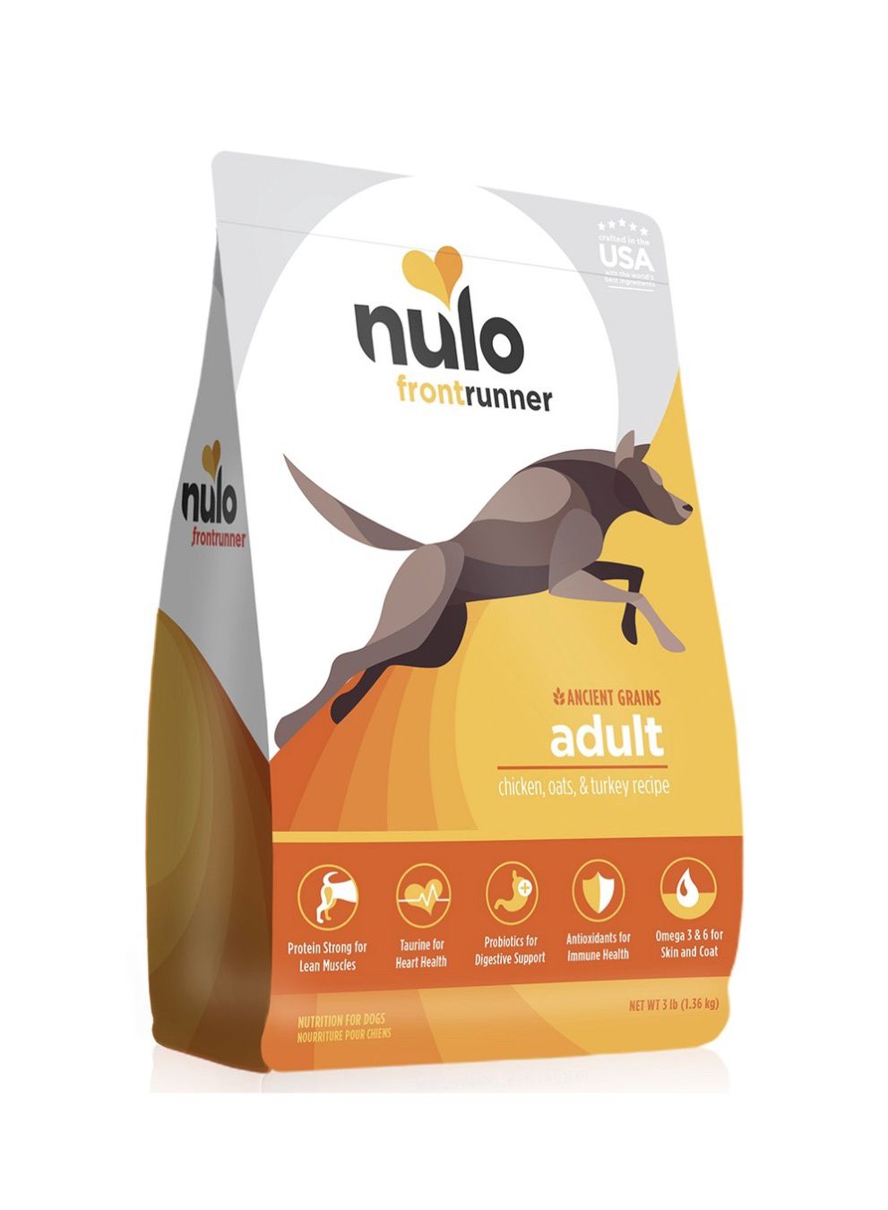 Nulo Frontrunner Dry Dog Food - Chicken, Oats &amp; Turkey