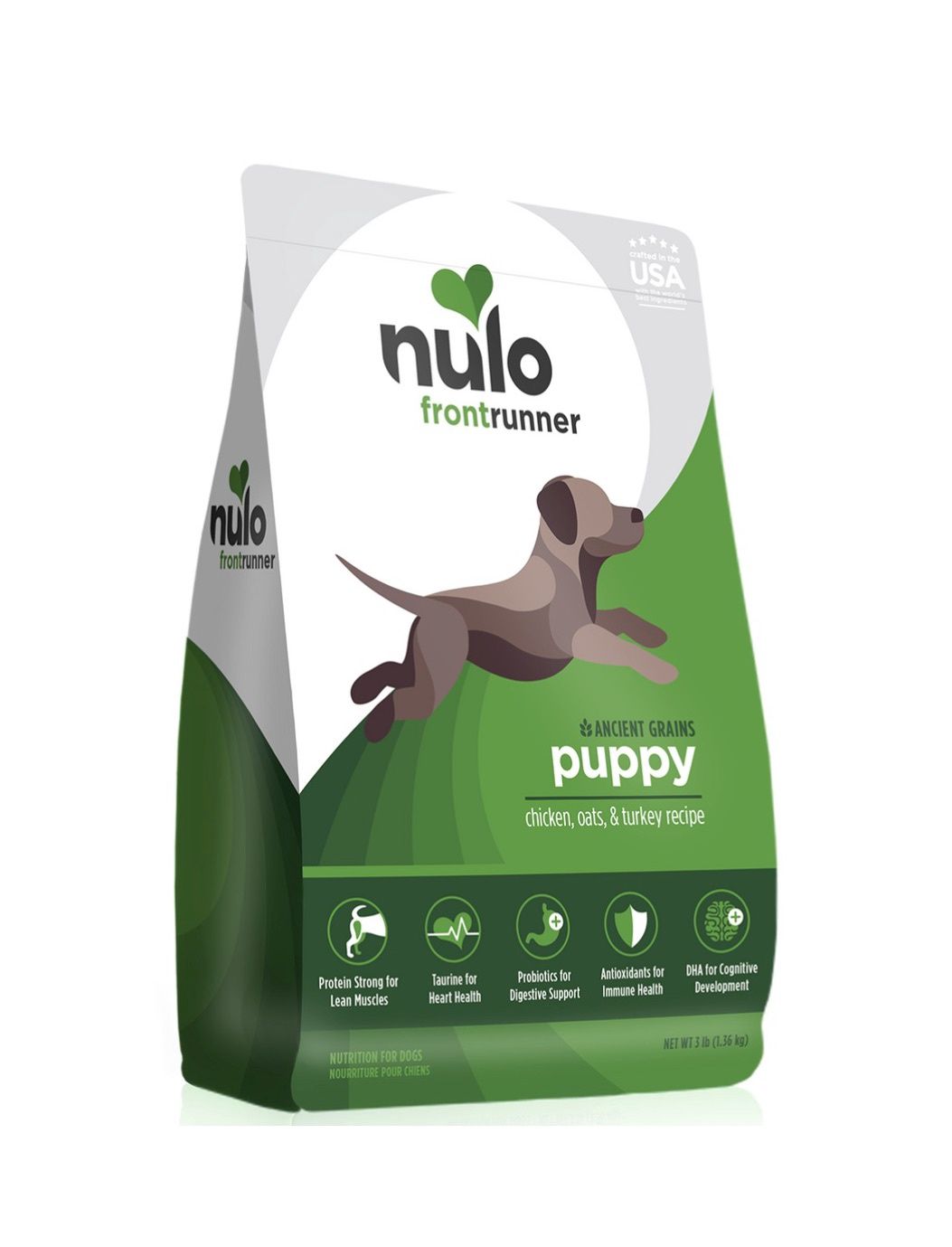 Nulo Frontrunner Dry Dog Food - Chicken, Oats &amp; Turkey Puppy