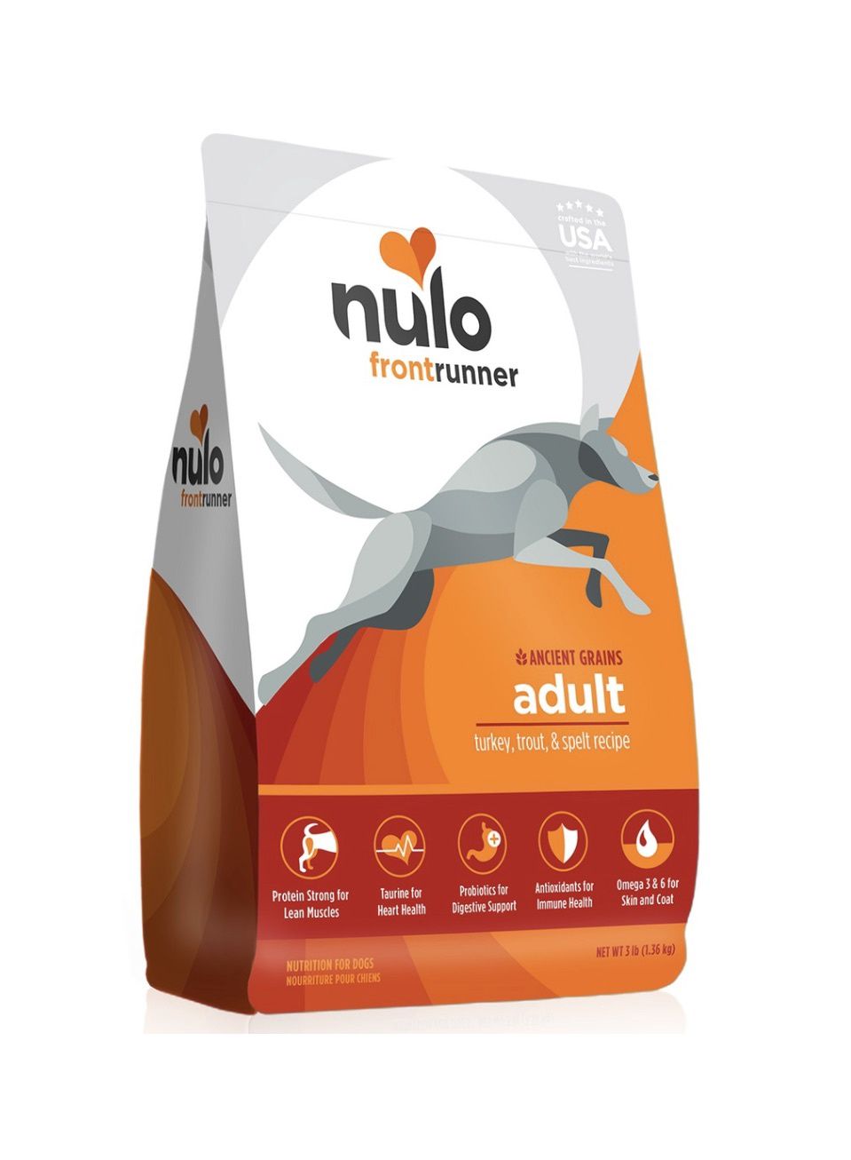 Nulo Frontrunner Dry Dog Food - Turkey, Trout &amp; Spelt