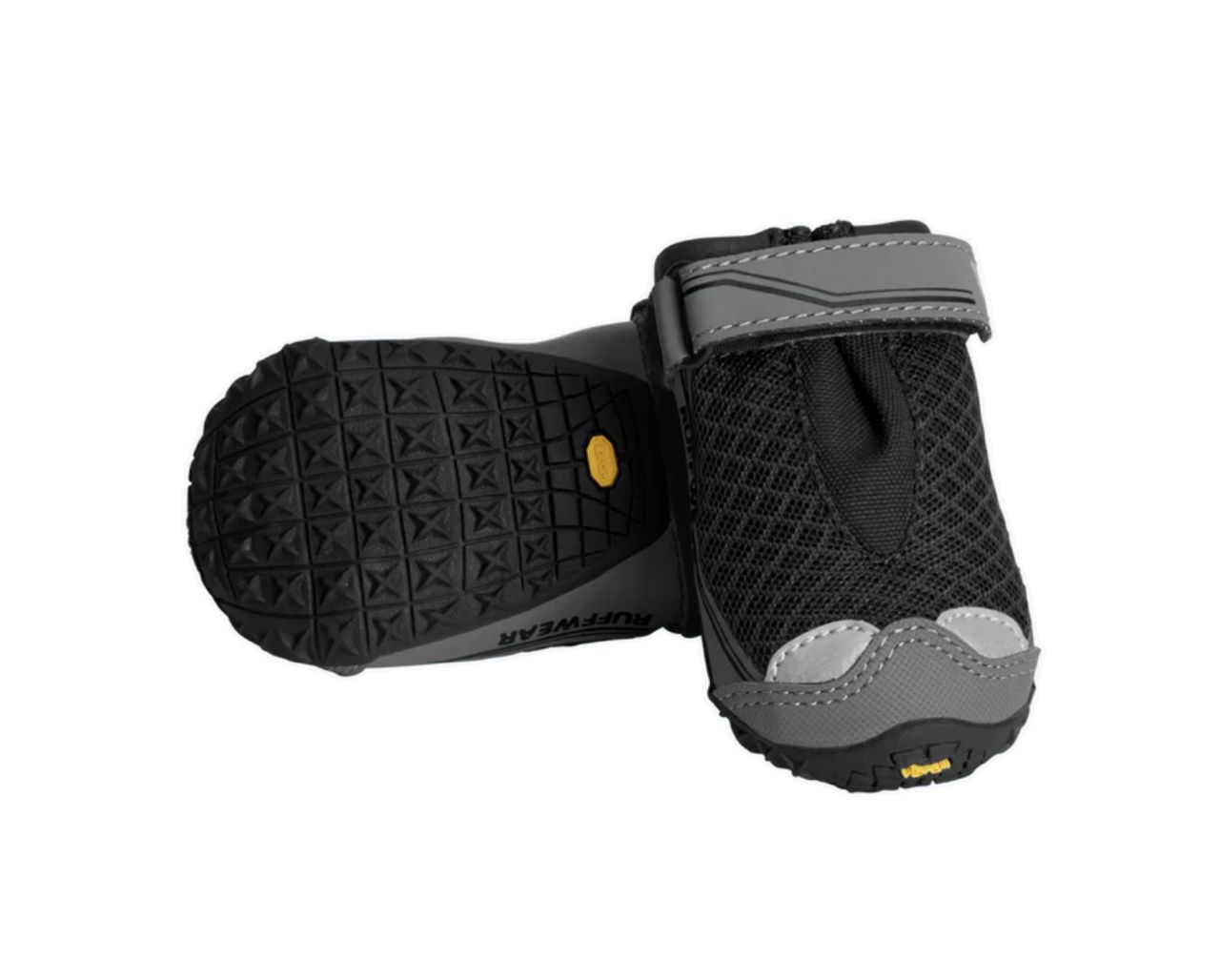 Ruffwear Grip Trex Boots - Obsidian Black, Size: 1.50 in