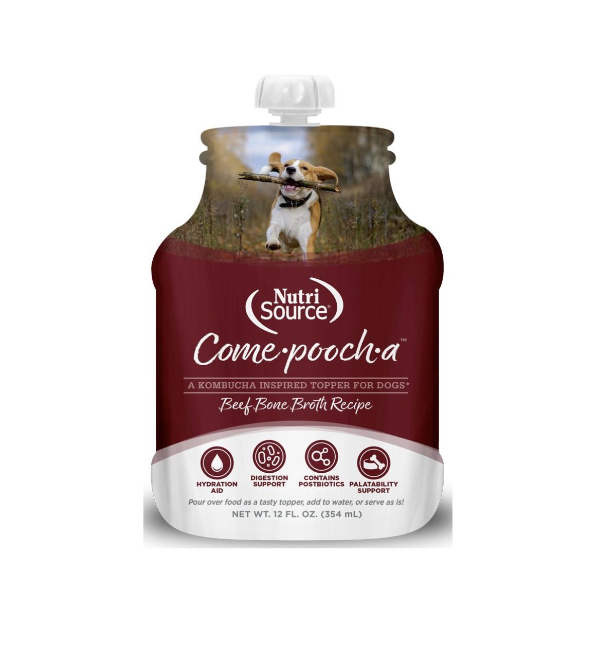 Nutri Source Come-Pooch-A Bone Broth - Beef