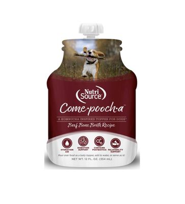 Nutri Source Come-Pooch-A Bone Broth - Beef