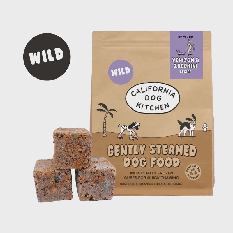 California Dog Kitchen Gently Cooked Dog Food - Venison &amp; Zucchini