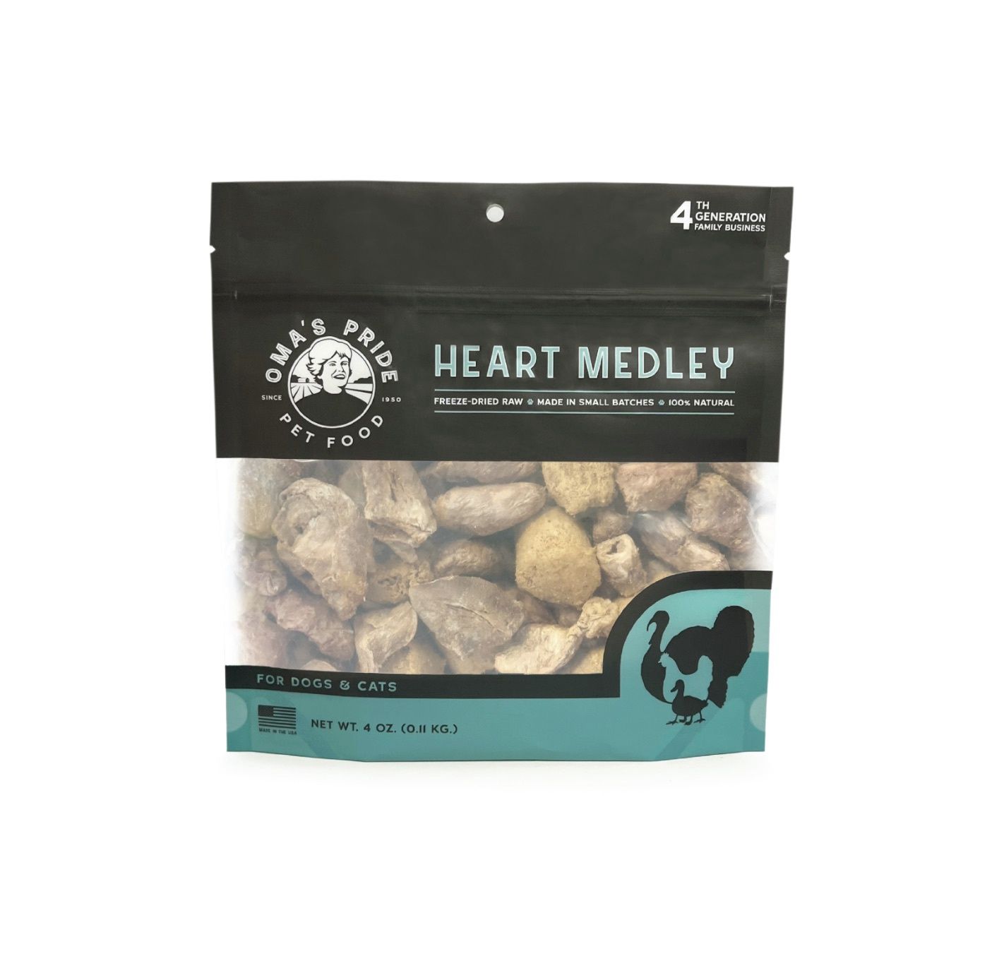 Oma's Pride Heart Medley