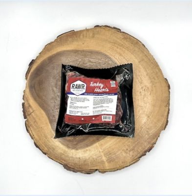 RAWR Raw Turkey Hearts