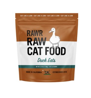 RAWR Frozen Raw Cat Food - Duck