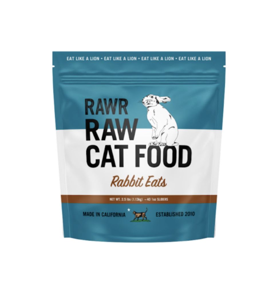 RAWR Frozen Raw Cat Food - Rabbit