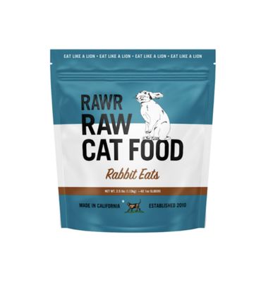 RAWR Frozen Raw Cat Food - Rabbit