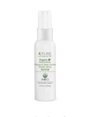 Pure &amp; Natural Pet Plaque &amp; Tartar Breath Spray