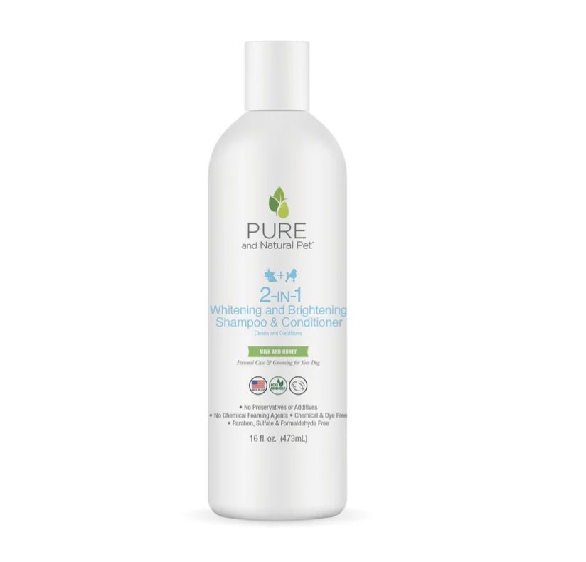 Pure &amp; Natural Pet 2-in-1 Whitening &amp; Brightening Shampoo &amp; Conditioner