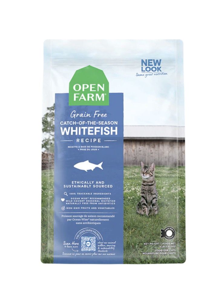 Open Farm Dry Cat Food - Whitefish